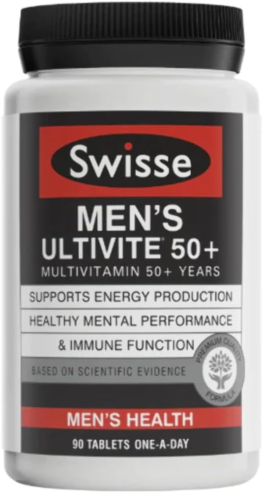 Swisse Men's Ultivite 50+ 90 Tablets