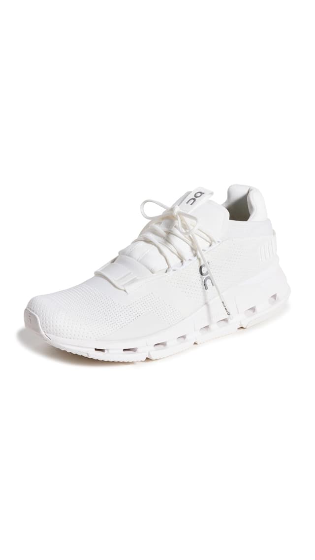 On Cloudnova Undyed-White | White, Mens, Size: 9.5