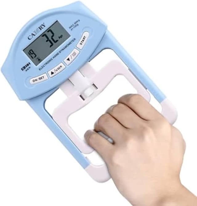 Digital Dynamometer Hand Grip Strength Muscle Tester Electronic Power Measure