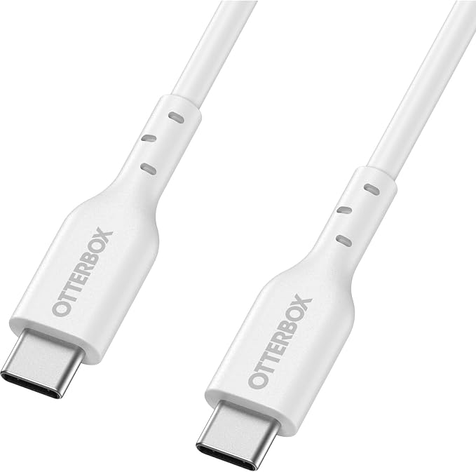 OtterBox 78-81359 USB-C to USB-C (2.0) PD Fast Charge Cable (1m) -White