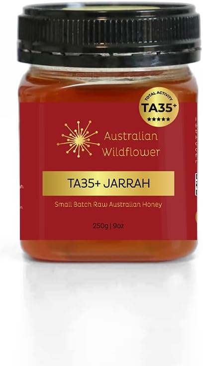 Australian Wildflower Raw TA35+ Jarrah Honey 250g