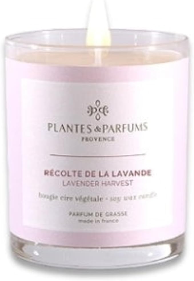 Plantes & Parfums 75g Perfumed Hand Poured Candle - Lavender Harvest