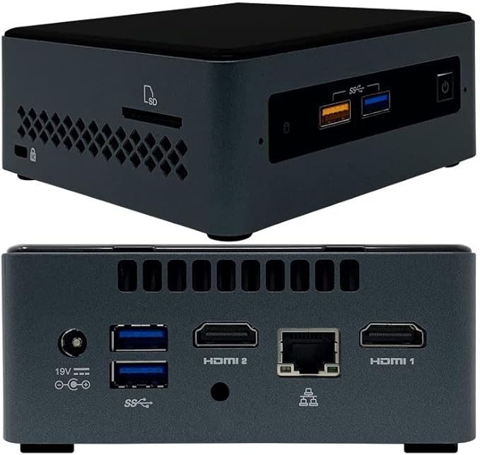 Intel NUC NUC7CJYHN UCFF Black J4005 2 GHz