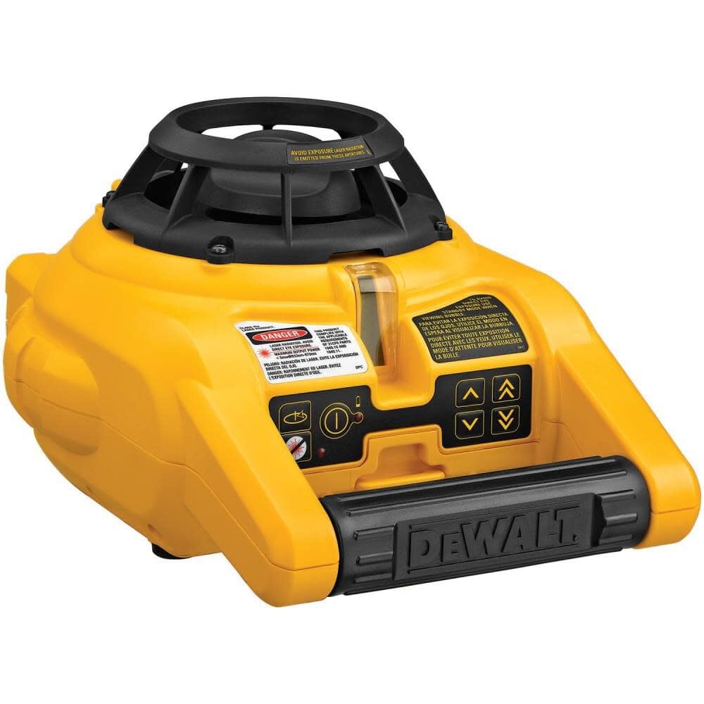 DeWalt DW074kd Self Leveling Interior / Exterior Rotary Laser Kit with Detector