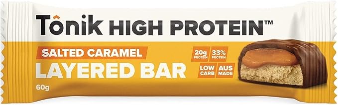 Tonik High Protein Bar Salted Caramel 60g
