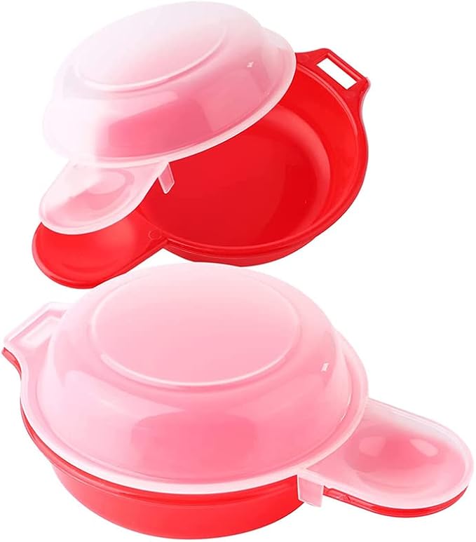 Easy Eggwich Microwave Egg Cooker Poacher Saves Time Eggs Made Easy Cooking 2pcs