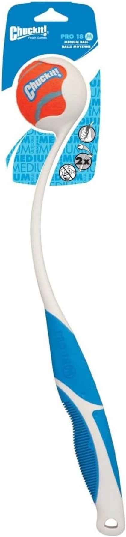 Chuckit Lanzador De Pelotas Pro Para Perros 18 M 500 Gr