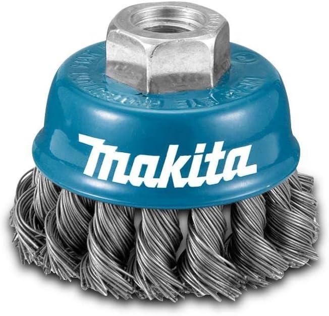 Makita 75mm Dia 14 x 2mm Knot Cup Wire Brush D-55170