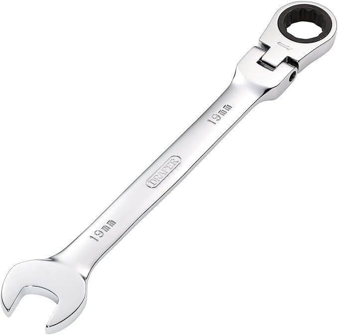 Draper 52026 25mm Hi-Torq Metric Flexible Head Ratcheting Combination Spanner