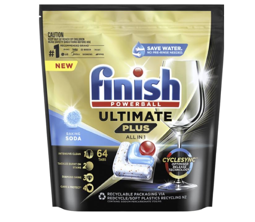 Finish Ultimate Plus All in 1 Lemon Sparkle 31 Pack