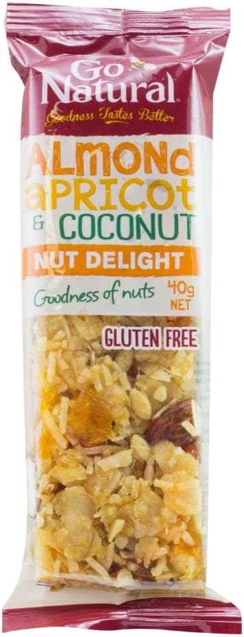 Go Natural Bar almond & Apricot 40g