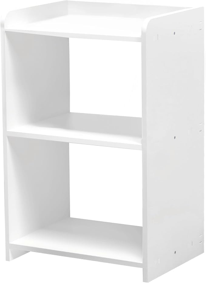 MIUZ Bedside Table Side Table Storage Nightstand End Table Storage Cabinet Shelf