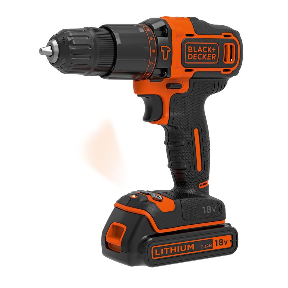 Black & Decker Bdchd18kb-qw Cordless Combi Black