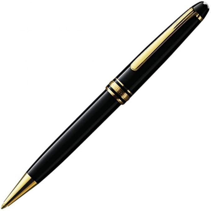 Montblanc Meisterstück Classique Ballpoint Pen, Gold Trim, 132453