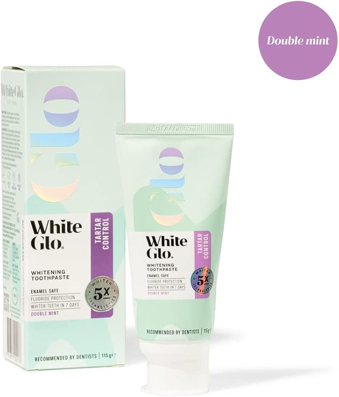 White Glo Tartar Control Whitening Toothpaste 115 G