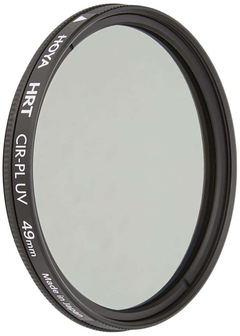 Hoya 49mm HRT Circular Polarizer UV Filter, Polarizers, Aluminum