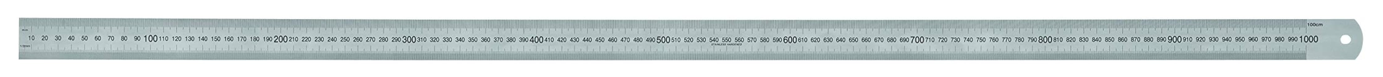 Spear & Jackson Stainless Steel Ruler 1000mm
