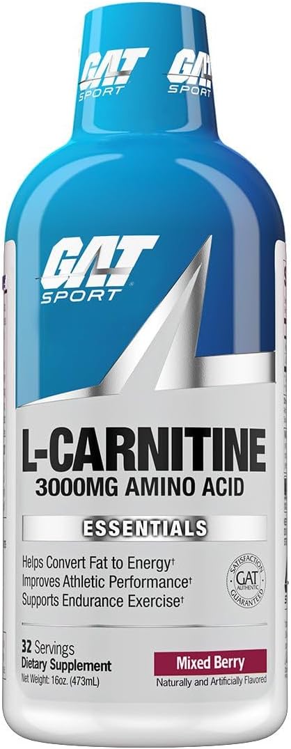 Gat L-Carnitine 3000, Mixed Berry 16 fl oz. (473 ml)