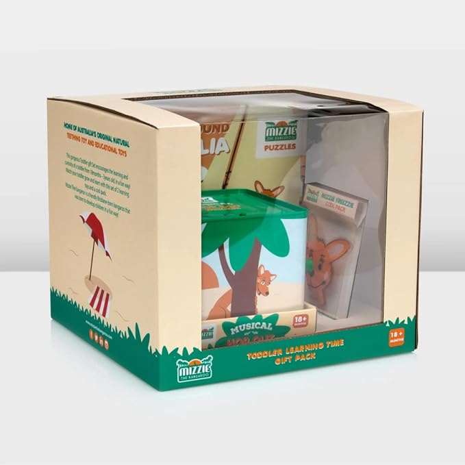 Mizzie The Kangaroo Toddler Learning Time Gift Pack