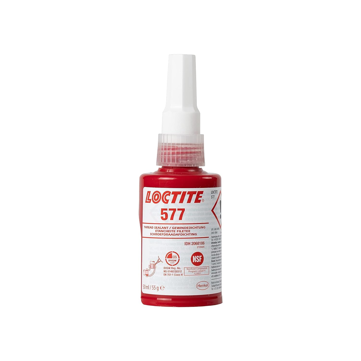 Loctite 577 High Pressure Pipe Thread Sealant - 50ml - 19259