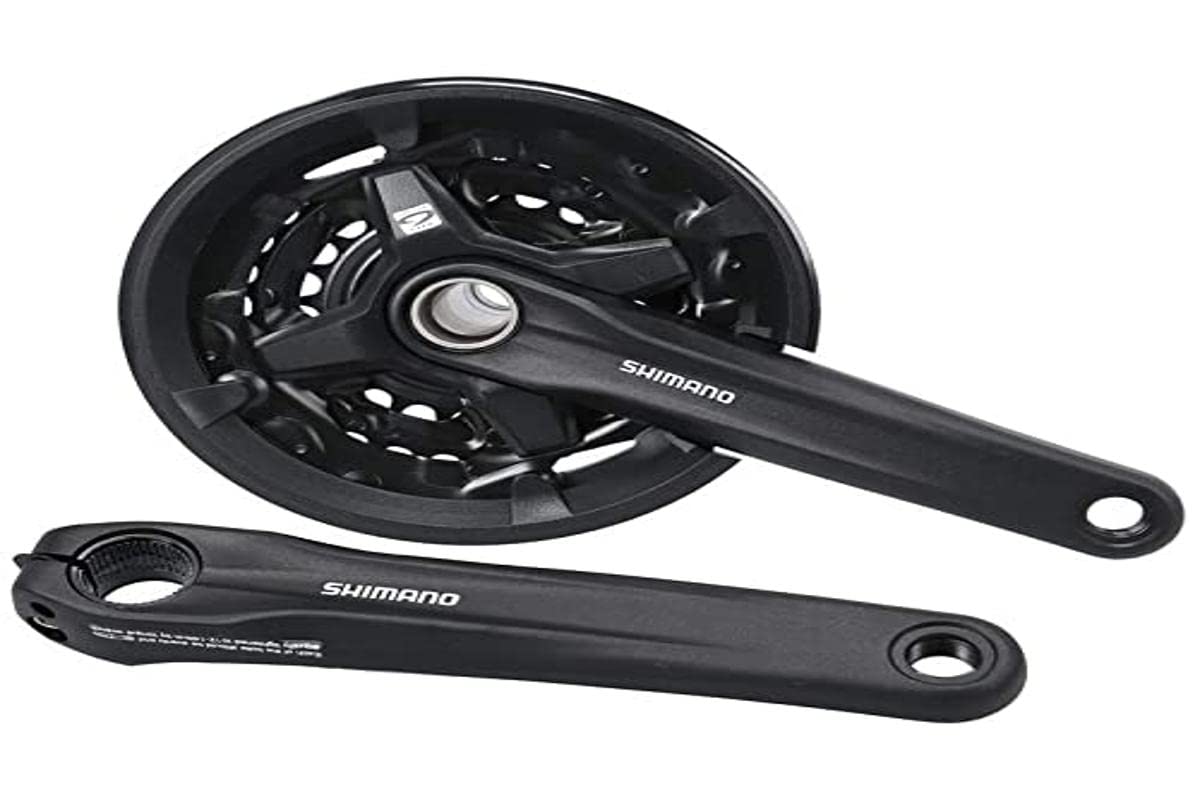 Shimano Altus Mt210 Crankset Black 175 mm / 40/30/22t