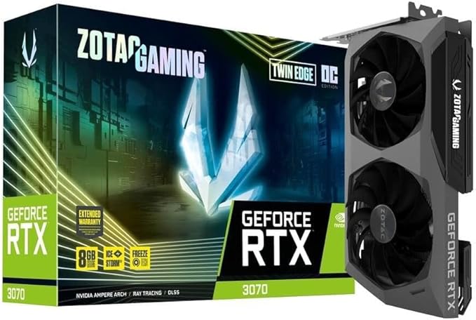ZOTAC Gaming GeForce RTX 3070 Twin Edge OC White Edition LHR, 8GB