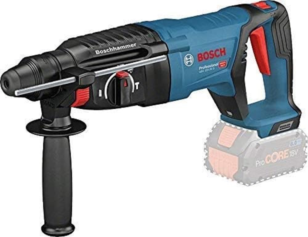 Bosch Professional 18V Brushless SDS Plus Rotary Hammer - Skin Only