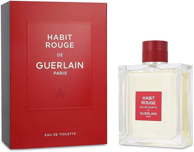 Guerlain Habit Rouge Eau De Toilette Spray 50 ml