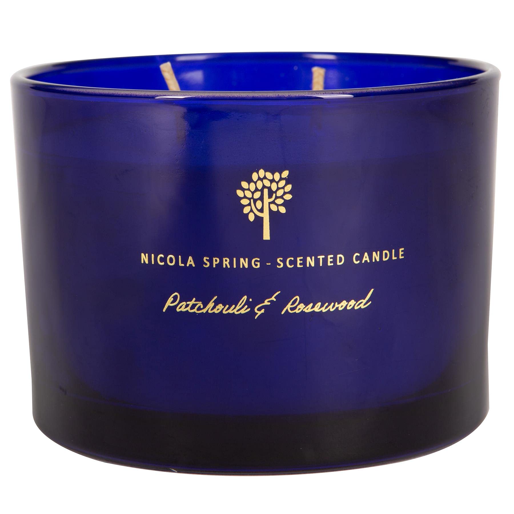 Nicola Spring Scented Candle and Diffuser Set - 350g - Patchouli & Rosewood