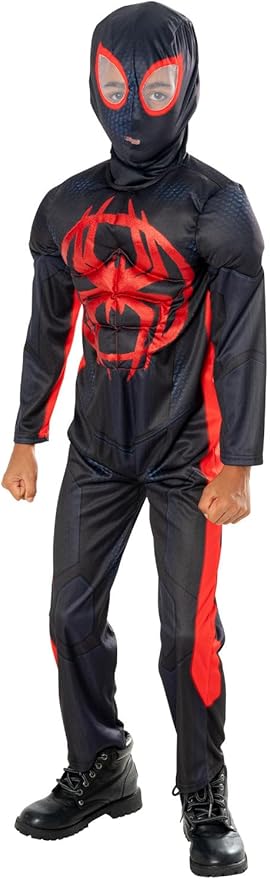 Miles Morales Spider-Verse Deluxe Costume - Child-Small