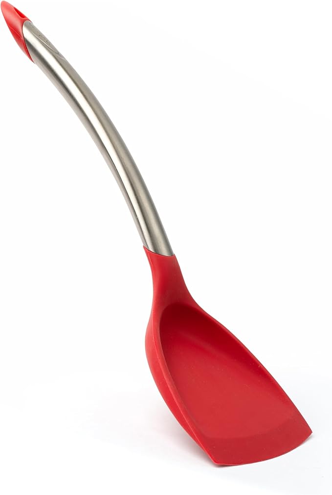 Cuisipro Silicone Wok Turner Red