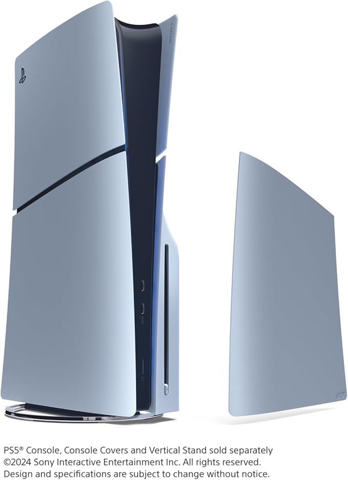 Ps5 Slim Console Cover - Sterling Silver