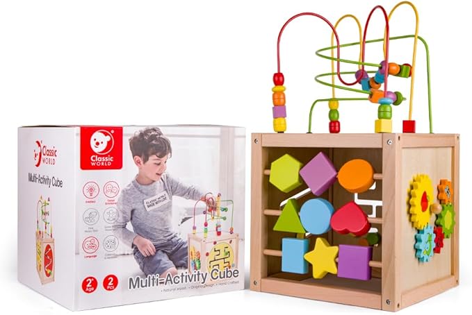 Classic World Multi Activity Cube