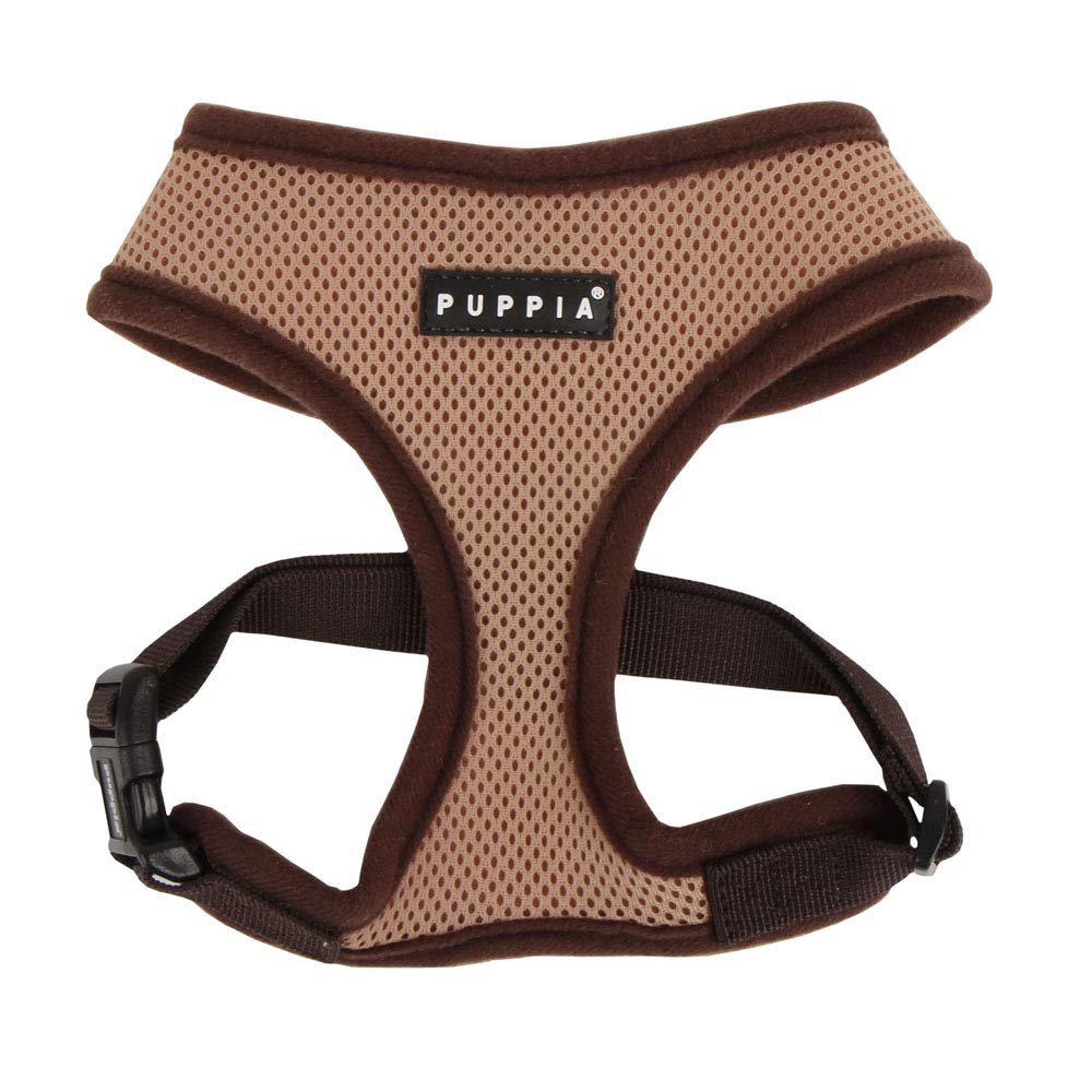 Puppia Soft Harness Beige