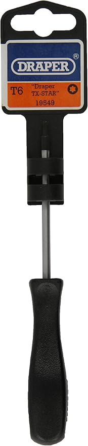 Draper 19549 Expert Quality T6 x 75mm TX-STAR Mechanics Screwdriver