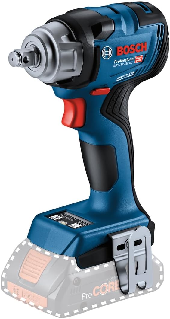 Bosch GDS 18V-330 HC (0.601.9L5.000) 18V Li-ion Cordless Brushless 1/2" With Friction Ring Impact Wrench - Skin Only