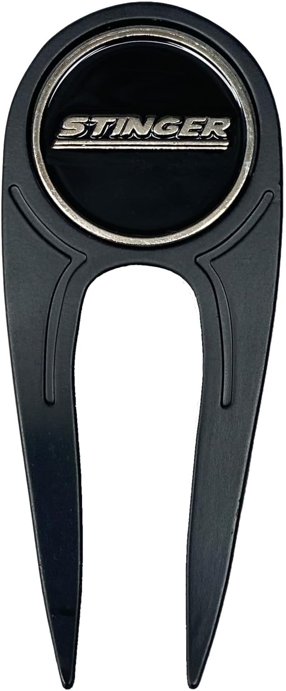 Stinger Golf Products Black Divot Tool With Bottle Opener