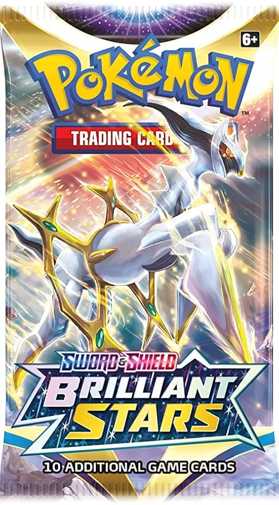 Pokemon TCG Sword and Shield Brilliant Stars Booster
