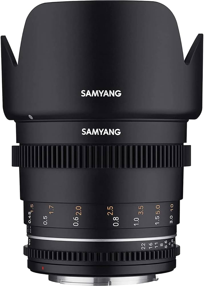 Samyang 50mm T1.5 VDSLR MK2 Cine Lens (E Mount)