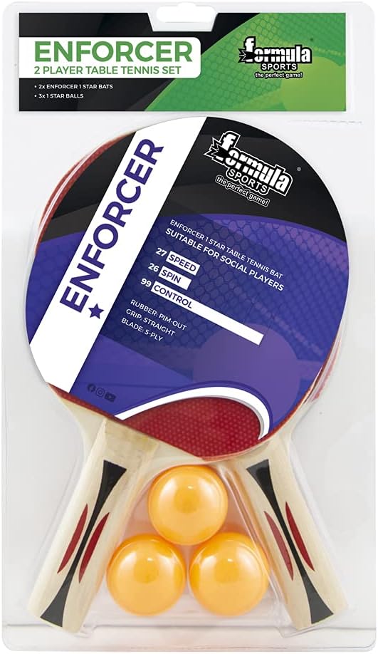 Formula Sports Enforcer 2 Player Table Tennis Set