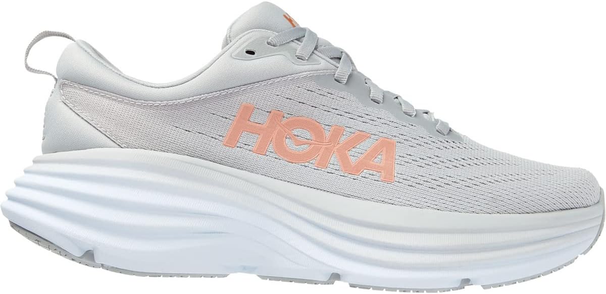 Hoka Bondi 8 - Ladies D Width 6.5 / Black White