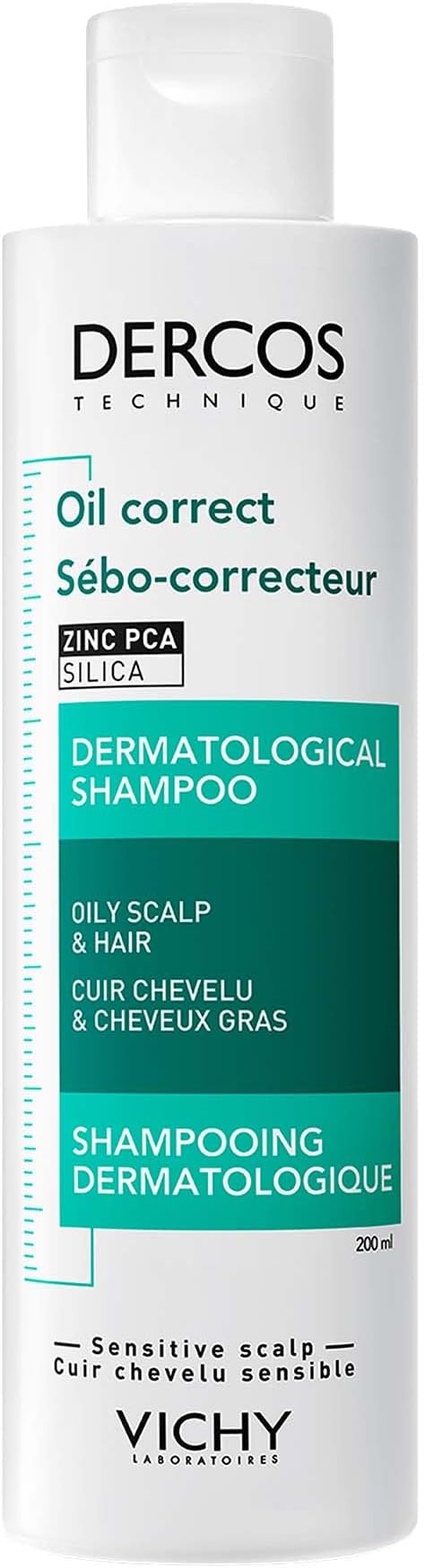 Dercos Vichy Oil Control Shampoo - 200ml