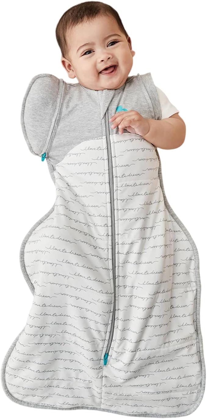 Love to Dream Swaddle Up Transition Bag Warm 2.5 TOG (White Dreamer) Large