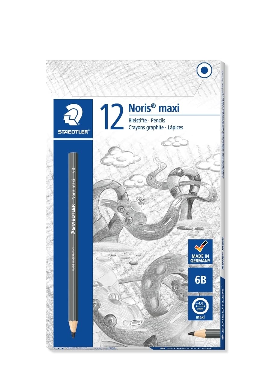 Staedtler Noris Maxi Learner Graphite 2B Pencil - Box of 12
