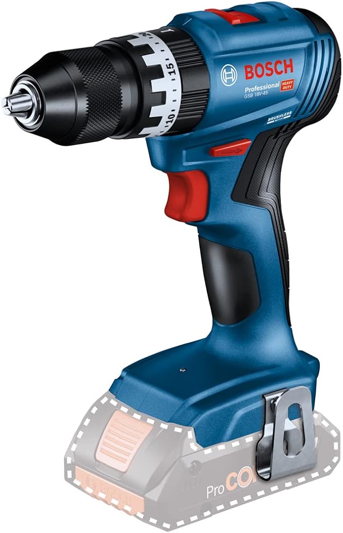 Bosch GSB 18V-45 Cordless Screwdriver Drill Black One Size / EU Plug