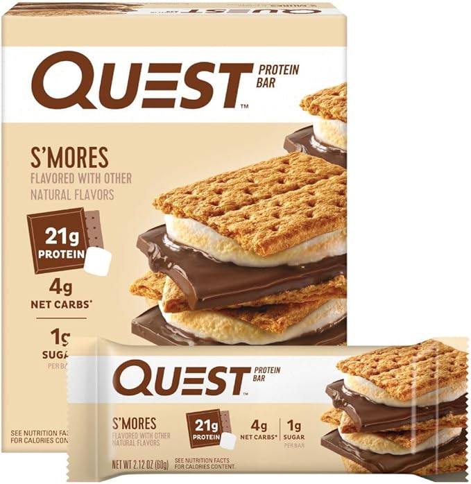 Quest Protein Bar, S'mores, 4 Little Bars