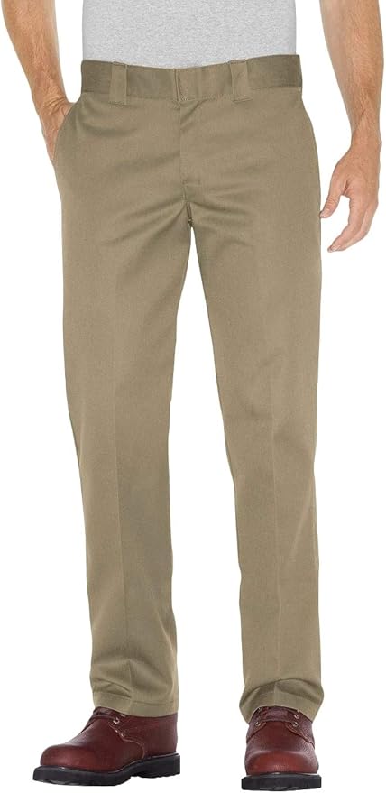 Dickies 873f Flex Slim Fit Straight Leg Work Pants - Black, 36