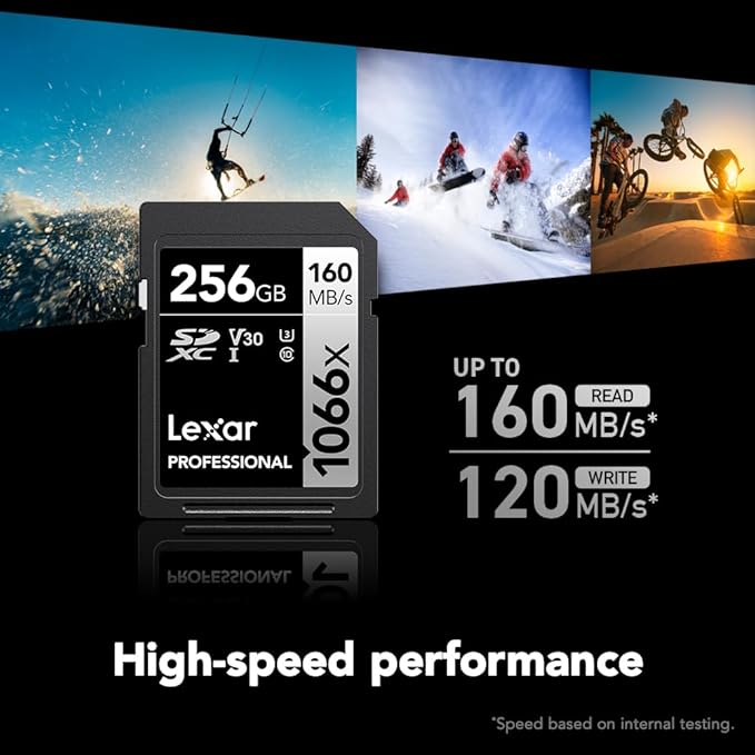 Lexar Professional 1066x SDXC Card 256GB