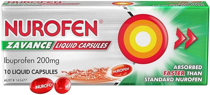 Nurofen Zavance 20 Liquid Capsules