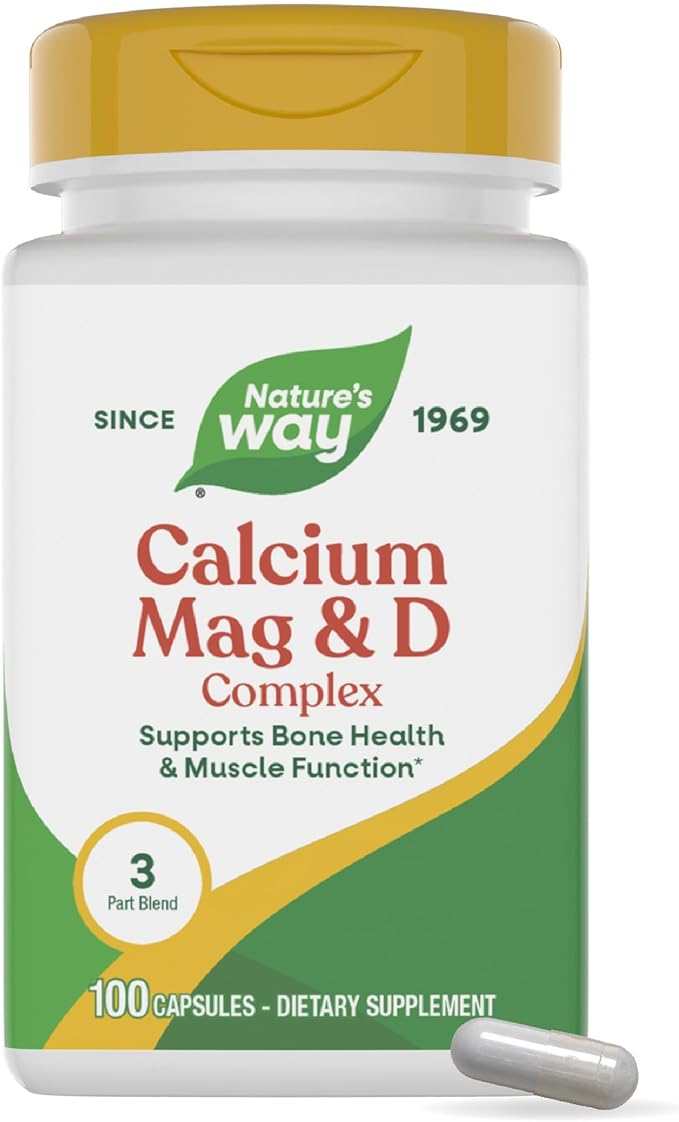 Nature's Way Calcium Mag & D Complex - 250 Capsules